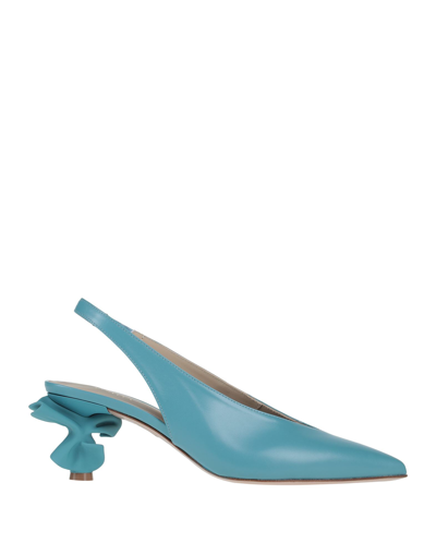 Le Silla Pumps In Pastel Blue
