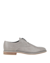 Brunello Cucinelli Lace-up Shoes In Dove Grey