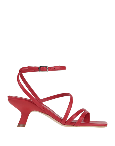 Vic Matie Sandals In Red