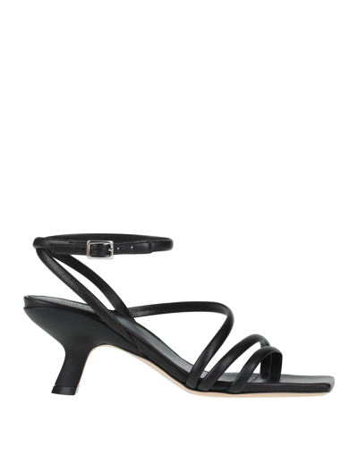 Vic Matie Sandals In Black