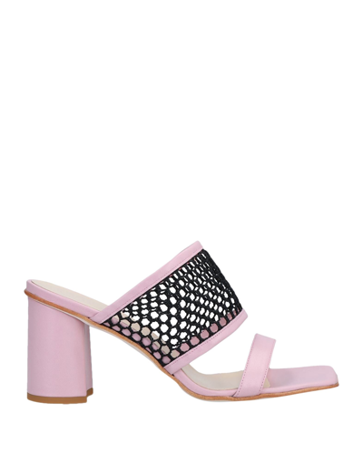 Luca Valentini Sandals In Pink