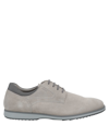 Geox Lace-up Shoes In Grey