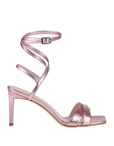 Luca Valentini Sandals In Pink