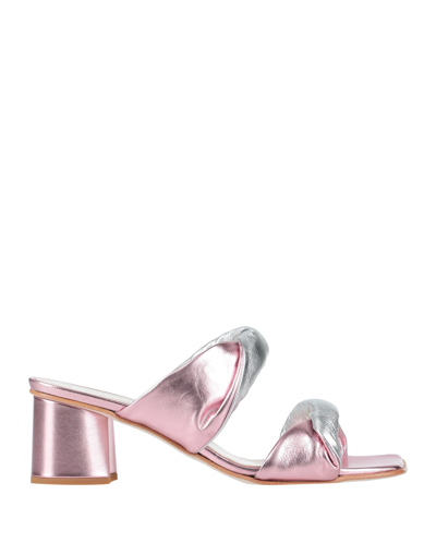 Luca Valentini Sandals In Pink