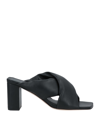 Vic Matie Sandals In Black