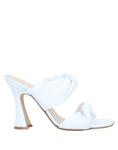 Luca Valentini Sandals In White