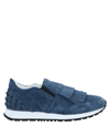 Tod's Sneakers In Slate Blue