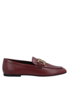 Tod's Loafers In Red