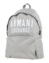 Armani Exchange Backpacks In Light Grey