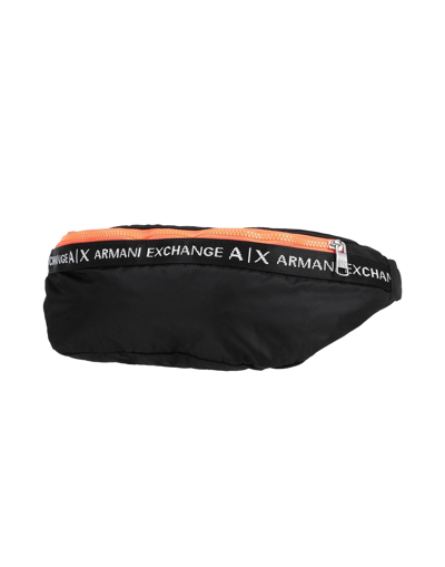 Armani Exchange Bum Bags In Black