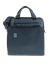Piquadro Handbags In Dark Blue