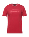 Emporio Armani T-shirts In Red