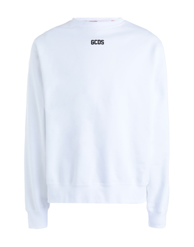 Gcds Sweatshirts In White
