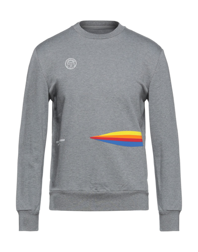 Pmds Premium Mood Denim Superior Sweatshirts In Grey