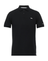 Harmont & Blaine Polo Shirts In Black
