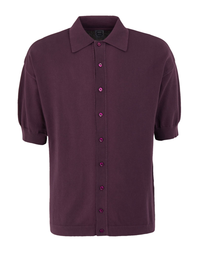 8 By Yoox Shirts In Purple