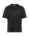 Alpha Studio Polo Shirts In Black