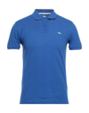 Harmont & Blaine Polo Shirts In Bright Blue
