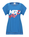 Merci , T-shirts In Azure