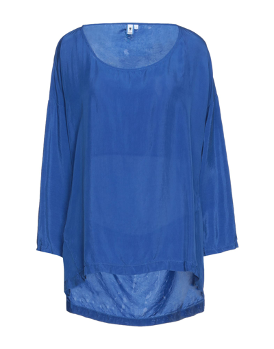 European Culture Blouses In Blue