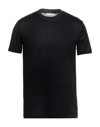 Paolo Pecora T-shirts In Black