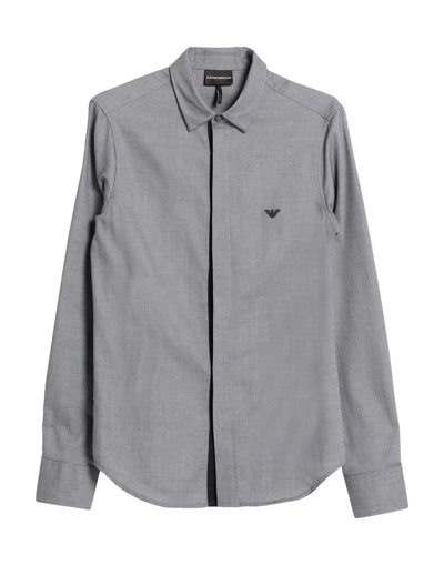 Emporio Armani Shirts In Blue