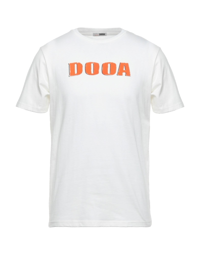 Dooa Man T-shirt Ivory Size M Cotton In White