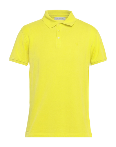 Trussardi Polo Shirts In Yellow