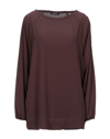 Alpha Studio Blouses In Brown