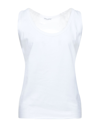 Stefano Mortari Tank Tops In White
