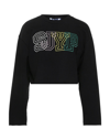 SJYP SJYP WOMAN SWEATSHIRT BLACK SIZE L COTTON