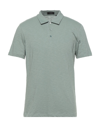 Theory Polo Shirts In Sage Green