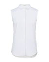 Brunello Cucinelli Stretch-cotton Poplin Monili Shirt In White