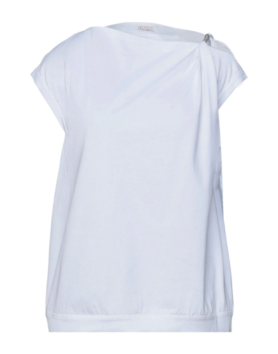 Brunello Cucinelli T-shirts In White