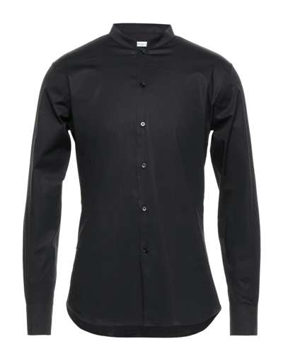 Paolo Pecora Shirts In Black