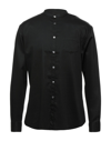 Grey Daniele Alessandrini Shirts In Black