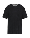 Mc2 Saint Barth T-shirts In Black