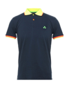 Peuterey Polo Shirts In Blue