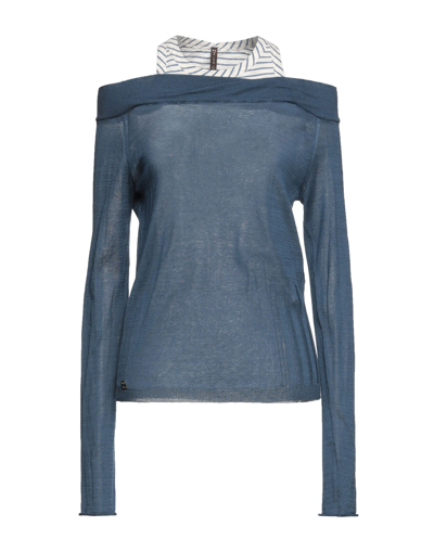Manila Grace Sweaters In Blue