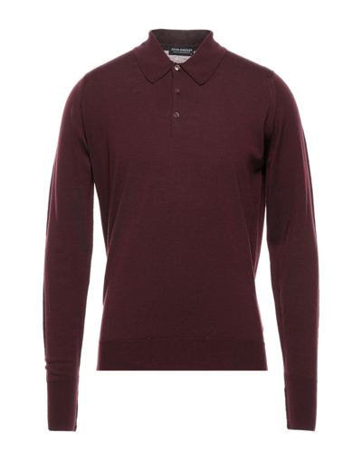 John Smedley Sweaters In Red