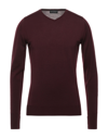 John Smedley Sweaters In Brick Red