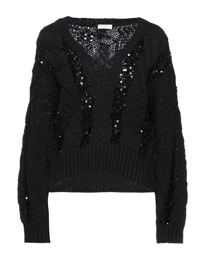 Brunello Cucinelli Sweaters In Black