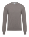 Malo Sweaters In Dove Grey