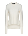 Cedric Charlier Sweaters In White