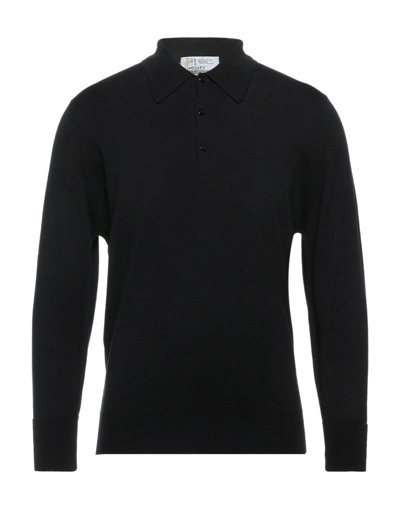 John Smedley Sweaters In Black