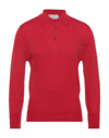 John Smedley Sweaters In Red