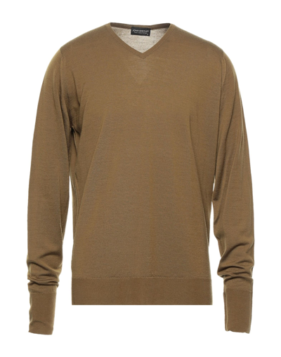 John Smedley Sweaters In Camel