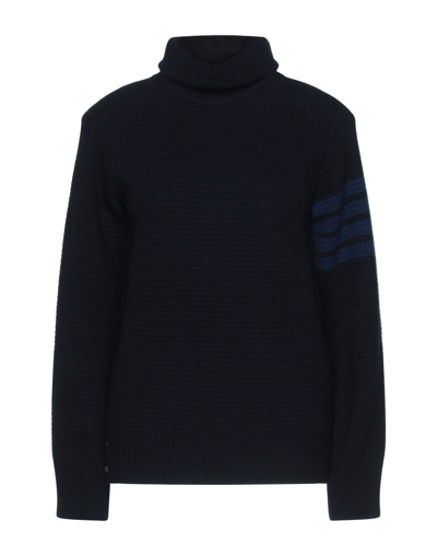 Thom Browne Turtlenecks In Dark Blue