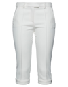 Ermanno Scervino Cropped Pants In White