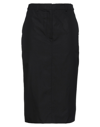 Sportmax Midi Skirts In Black